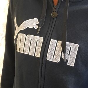 Puma zip-up hoodie